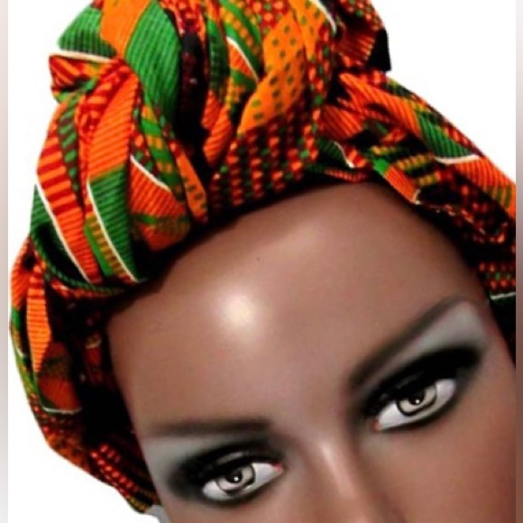 African Kente Scarf, Kente Stole, Kente Cloth, African - Picture 1 of 4
